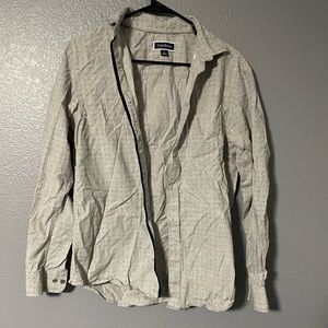 Long sleeve gray dress shirt